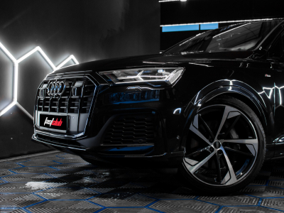 Audi Q7 TFSI 55 NOIR Sline 7 PL QUATTRO / B&O / full LEDS / PANO / CAMERA / JA23