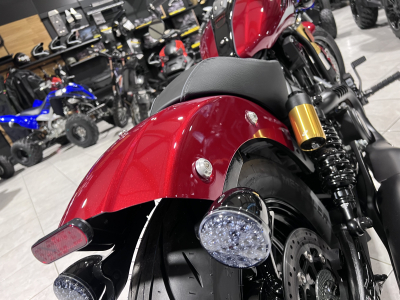 Indian 101 Scout Classic Ltd + Tech Maroon  Metallic  w/ graphics