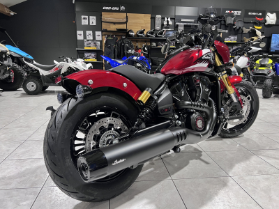 Indian 101 Scout Classic Ltd + Tech Maroon  Metallic  w/ graphics