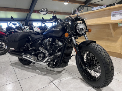 Indian Super Scout 1250 Ltd + Tech Black Smoke w/ graphics