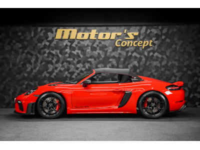 Porsche 718 Spyder RS - PACK WEISSACH - ROUGE INDIEN