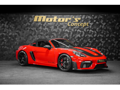 Porsche 718 Spyder RS - PACK WEISSACH - ROUGE INDIEN