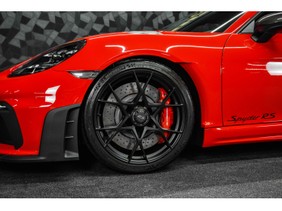 Porsche 718 Spyder RS - PACK WEISSACH - ROUGE INDIEN