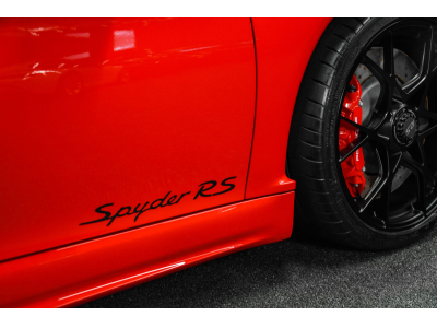 Porsche 718 Spyder RS - PACK WEISSACH - ROUGE INDIEN