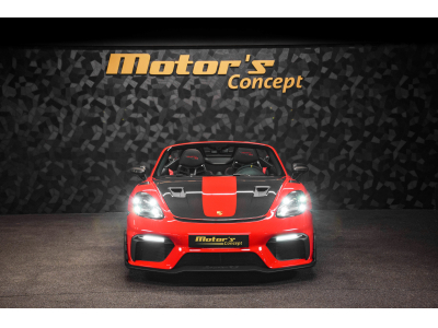 Porsche 718 Spyder RS - PACK WEISSACH - ROUGE INDIEN