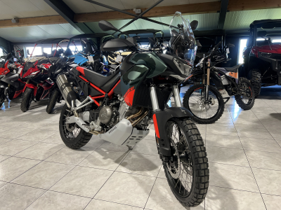 Aprilia Tuareg 660 Tornado Green disponible aussi en 35 KW