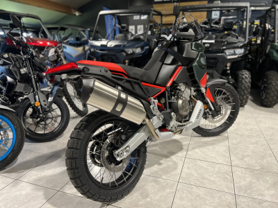 Aprilia Tuareg 660 Tornado Green disponible aussi en 35 KW