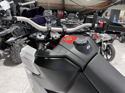 Aprilia Tuareg 660 Hailstrom White disponible aussi en 35 KW