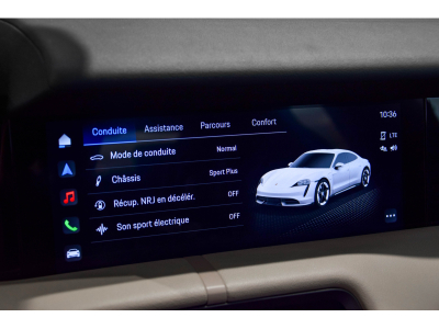 Porsche Taycan Batterie Performance Plus - Frozen Berry Metallic