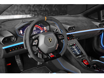 Lamborghini Huracán STO - BLUE AEGIR / ARANCIO CALIFORNIA - PACK CARBONE