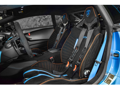 Lamborghini Huracán STO - BLUE AEGIR / ARANCIO CALIFORNIA - PACK CARBONE