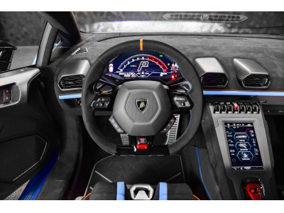 Lamborghini Huracán STO - BLUE AEGIR / ARANCIO CALIFORNIA - PACK CARBONE
