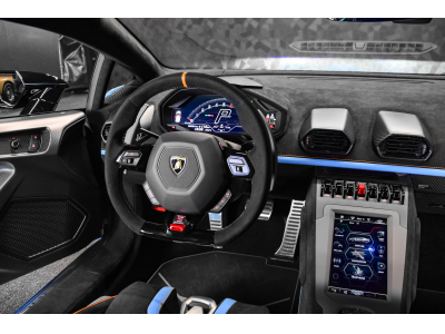 Lamborghini Huracán STO - BLUE AEGIR / ARANCIO CALIFORNIA - PACK CARBONE