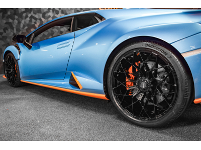 Lamborghini Huracán STO - BLUE AEGIR / ARANCIO CALIFORNIA - PACK CARBONE