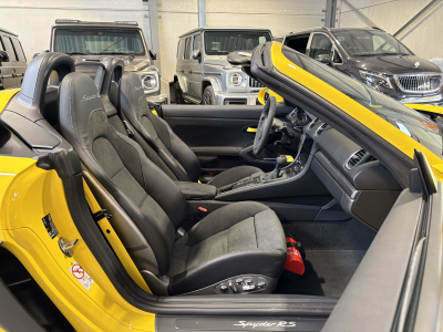Porsche 718 Spyder 718 Boxster Spyder RS/ RACING YELLOW / 90L / PDLS / PACK SPORT CHRONO/
