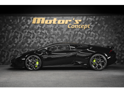 Lamborghini Huracán TECNICA LP 640-2 - NERO NOCTIS / VERDE SCANDAL