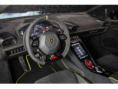 Lamborghini Huracán TECNICA LP 640-2 - NERO NOCTIS / VERDE SCANDAL