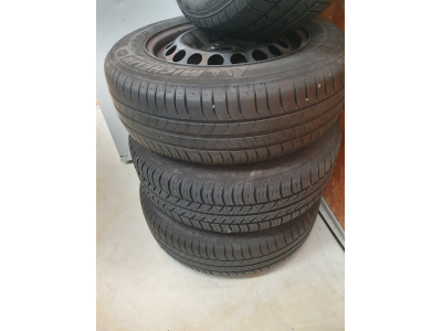Jantes acier + Pneus été 15