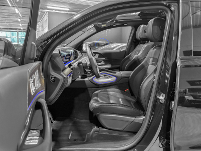Mercedes-Benz GLE 53 AMG 4 MATIC+ / FULL BLACK /RIDE CONTROL+/ STHZ / AHK / DESIGNO / BURMESTER / 360/ AMG RIDE CONTROL