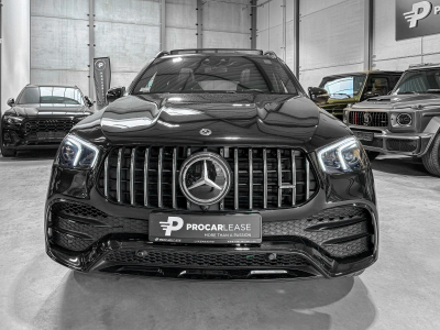 Mercedes-Benz GLE 53 AMG 4 MATIC+ / FULL BLACK /RIDE CONTROL+/ STHZ / AHK / DESIGNO / BURMESTER / 360/ AMG RIDE CONTROL