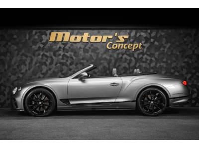 Bentley Continental GTC V8 - HALLMARK SILVER / PACK CARBONE