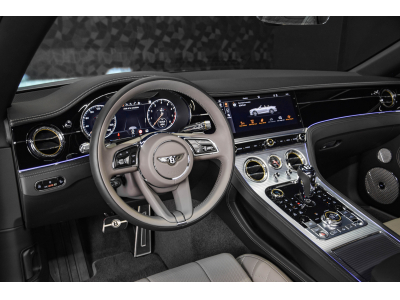 Bentley Continental GTC V8 - HALLMARK SILVER / PACK CARBONE