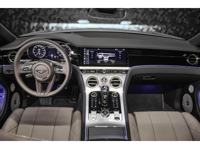 Bentley Continental GTC V8 - HALLMARK SILVER / PACK CARBONE