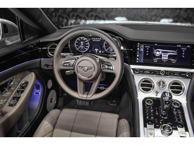 Bentley Continental GTC V8 - HALLMARK SILVER / PACK CARBONE