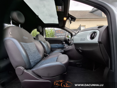 Fiat 500 1.0i Hybrid  TOIT PANO, REGUL., CUIR, NAVI, PARKTRONIC, GARANTIE