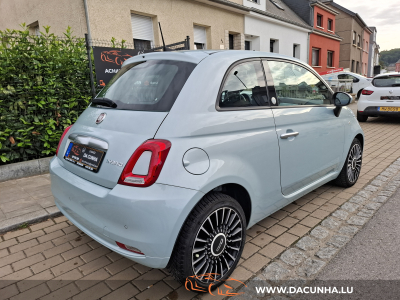 Fiat 500 1.0i Hybrid  TOIT PANO, REGUL., CUIR, NAVI, PARKTRONIC, GARANTIE