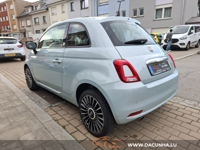 Fiat 500 1.0i Hybrid  TOIT PANO, REGUL., CUIR, NAVI, PARKTRONIC, GARANTIE