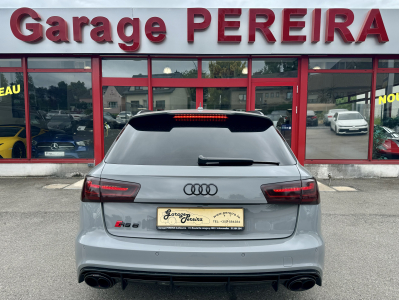Audi RS6 4.0 V8 605 PERFORMANCE KERAMIK AKRAPOVIC BOSE PANO CUIR NAVI
