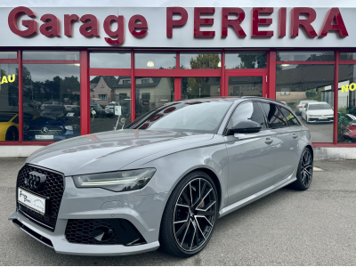 Audi RS6 4.0 V8 605 PERFORMANCE KERAMIK AKRAPOVIC BOSE PANO CUIR NAVI