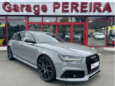 Audi RS6 4.0 V8 605 PERFORMANCE KERAMIK AKRAPOVIC BOSE PANO CUIR NAVI