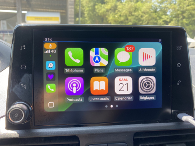 Peugeot Partner Partner L2H1 1.5Hdi 102cv 3 places Apple CarPlay