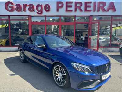 Mercedes-Benz C 63 AMG S AMG V8 BITURBO KERAMIK AKRAPOVIC F1 SPORTSITZE HEAD UP BURMESTER  CUIR