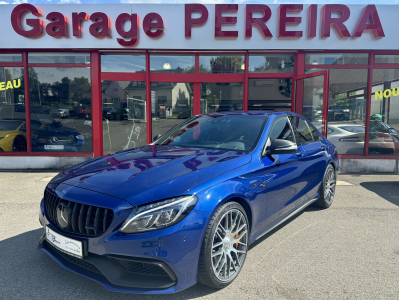 Mercedes-Benz C 63 AMG S AMG V8 BITURBO KERAMIK AKRAPOVIC F1 SPORTSITZE HEAD UP BURMESTER  CUIR