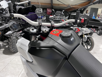 Aprilia Tuareg 660 Hailstrom White disponible aussi en 35 KW