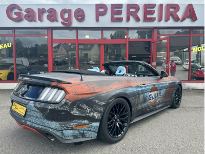 Ford Mustang 2.3 ECOBOOST CABRIO EUROPA COC GULF AUTO CUIR NAVI