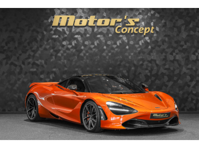 McLaren 720S AZORES ORANGE METALLIC - ELITE PAINT