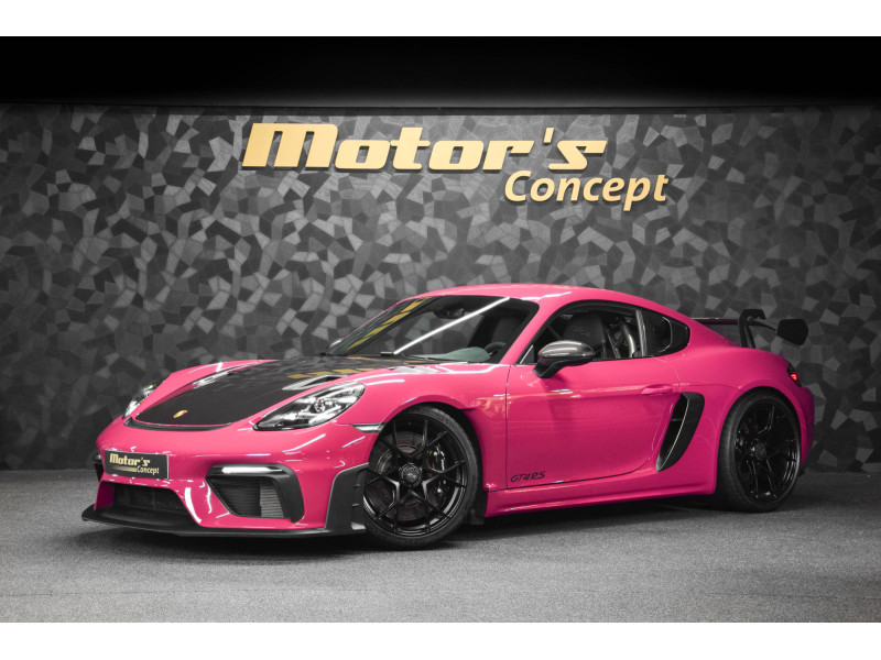 Porsche 718 Cayman GT4 RS - PACK WEISSACH - RUBY STAR NEO