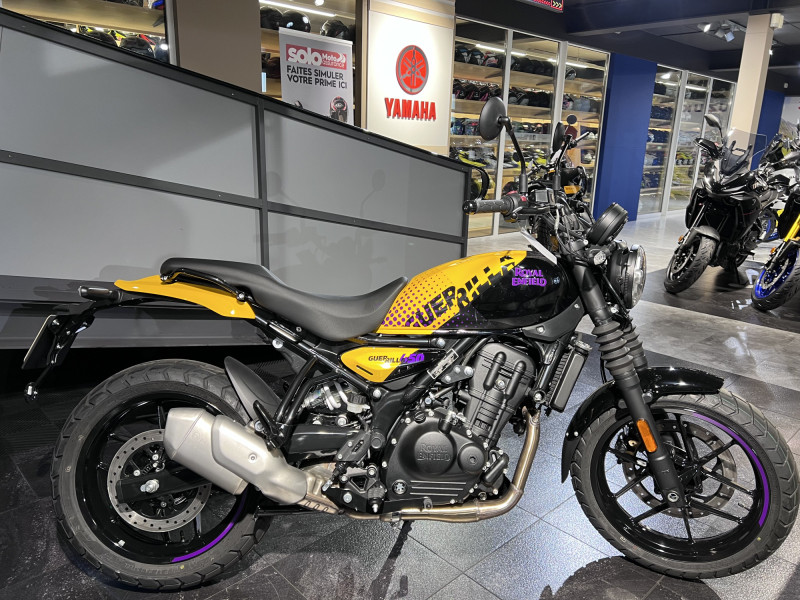 Royal Enfield Guerrilla 450 Yellow Ribbon