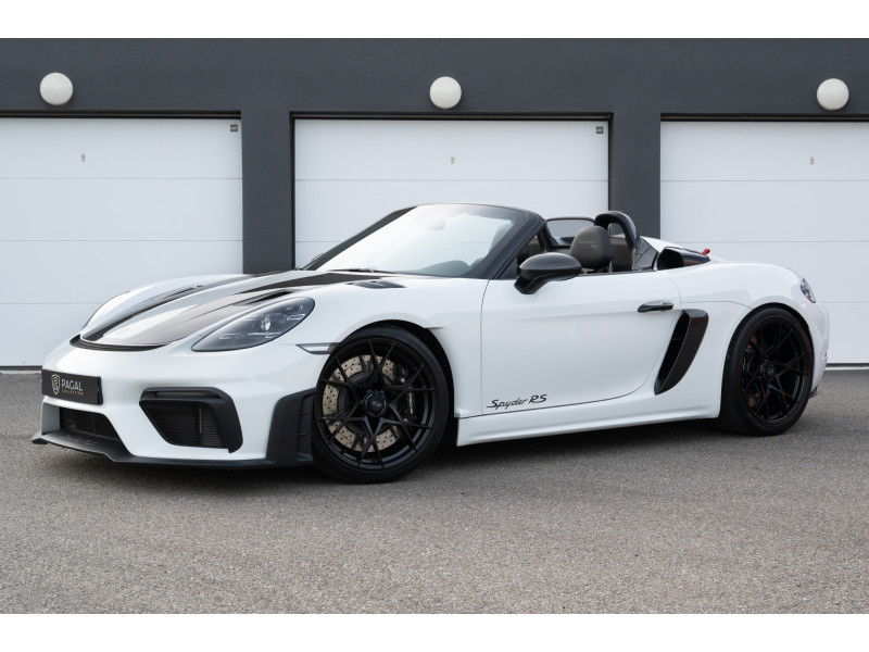 Porsche 718 Spyder RS PDK | WEISSACH | LIFT | BOSE | TVA | FRANÇAISE