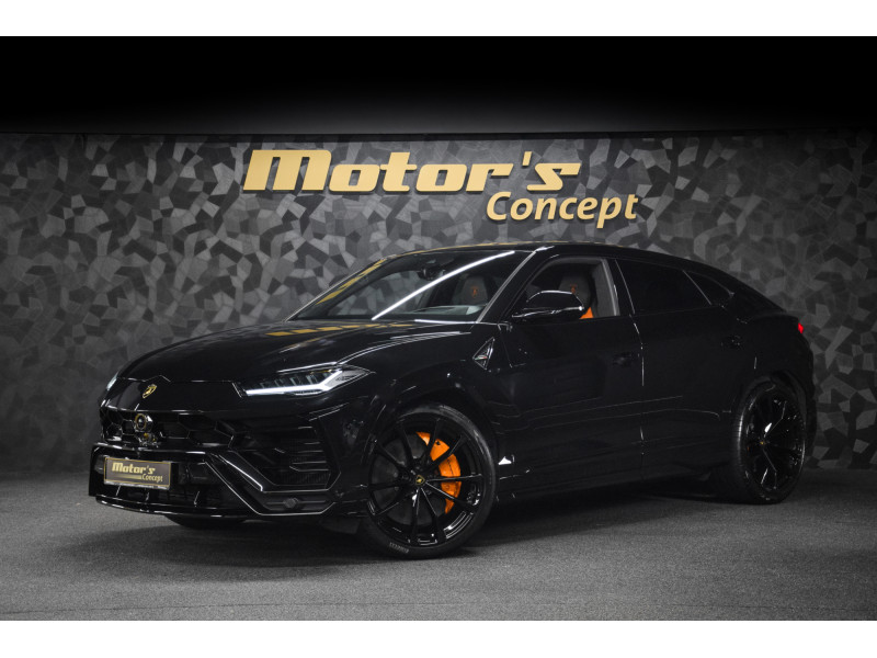 Lamborghini Urus V8 - NERO HELENE / ORANGE - AKRAPOVIC