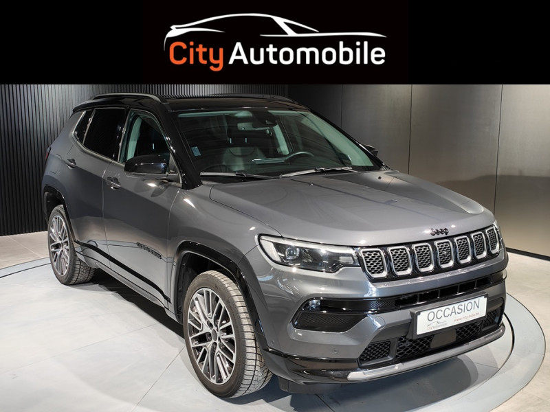 Jeep Compass 1.5 E-Hybrid MHEV TOIT OUV PANO CUIR CARPLAY CAMERA