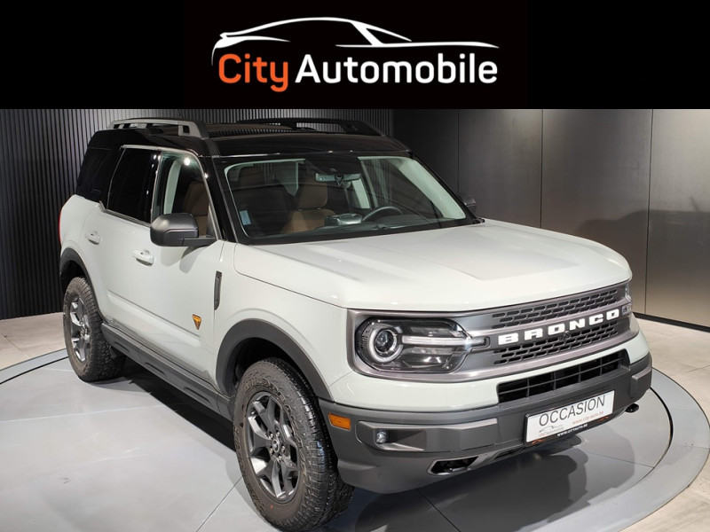 Ford Bronco 2.0 ECOBOOST BADLANDS 4X4 GPS CAMERA B&O TOIT PANO OUV SIEGES ET VOLANT CHAUFF LED