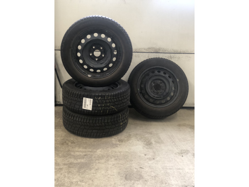 Jantes acier + Pneus hiver 16