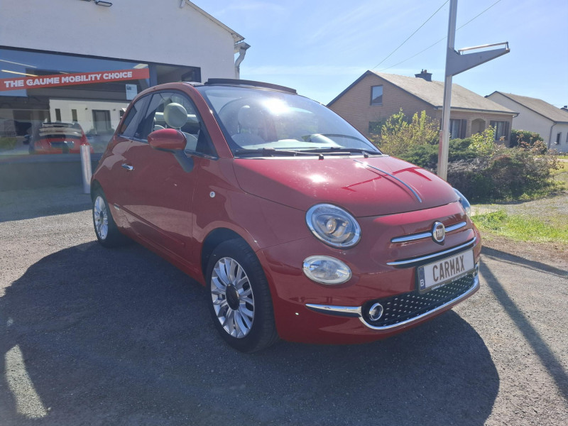 Fiat 500C 1.2 Lounge - Automatique - Navi - Carplay - Semi-cuir