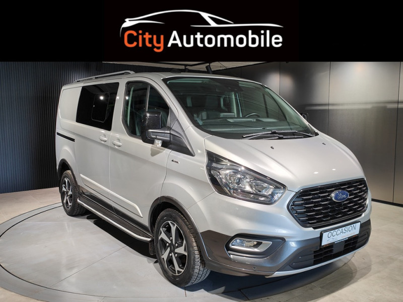Ford Transit Custom 2.0 TDCI DOUBLE CABINE 5 PLACES BOITE AUTO CARPLAY CAMERA