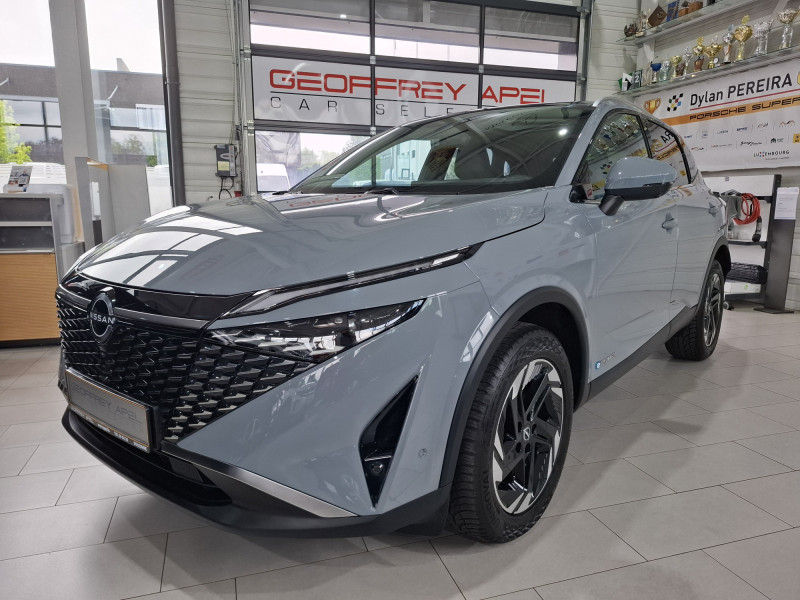 Nissan Qashqai 1.5 VC-T 190 N-Connecta e-Power, Hybride, CAMERA 360°, CUIR, LED, NAVI, PANORAMIQUE, 1 HAND